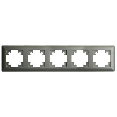 Рамка пятиместная Stekker PFR00-7005-06 Катрин 39811 Рамка пятиместная Stekker PFR00-7005-06 Катрин 39811