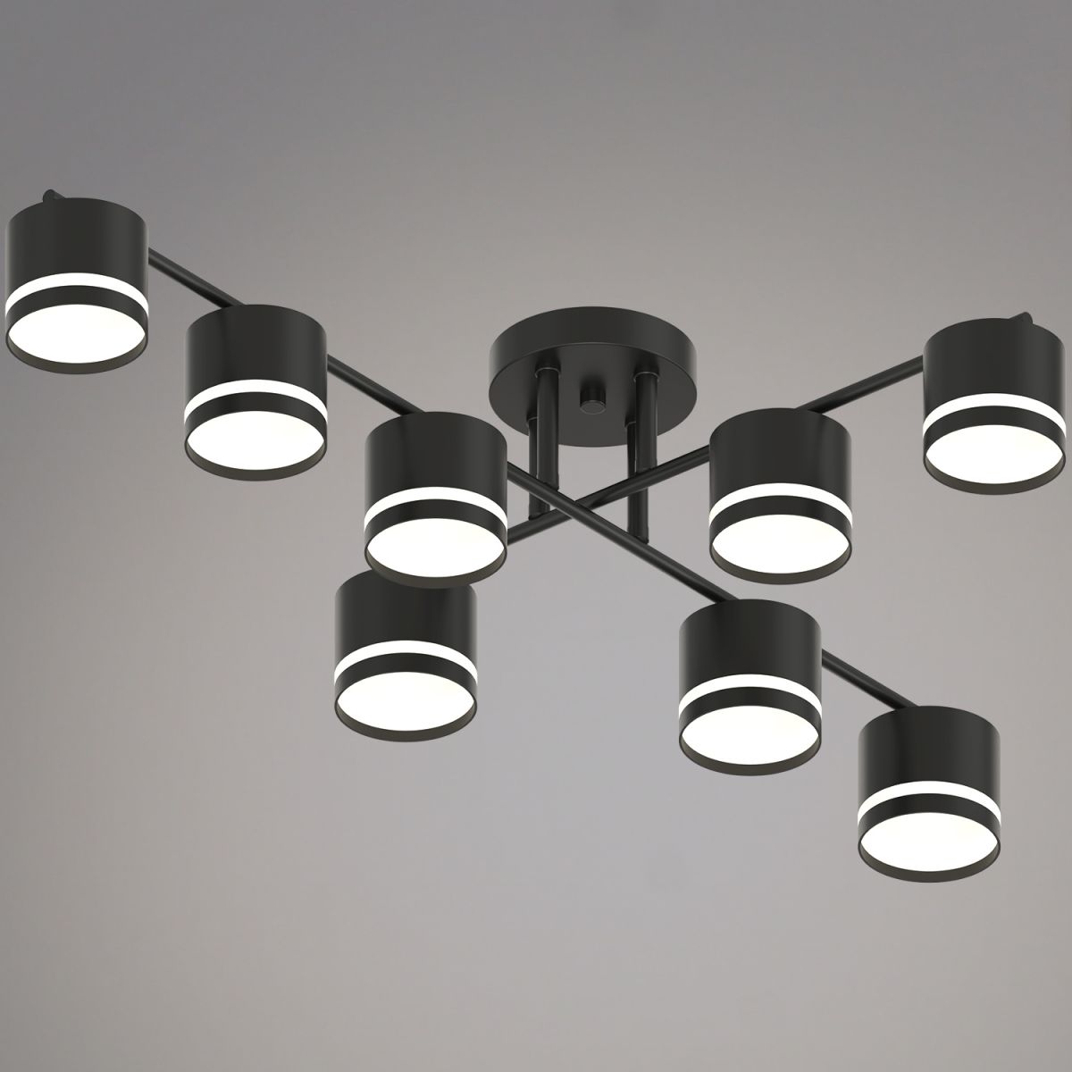 Потолочная люстра Reluce 79730-0.3-08 GX53 BK