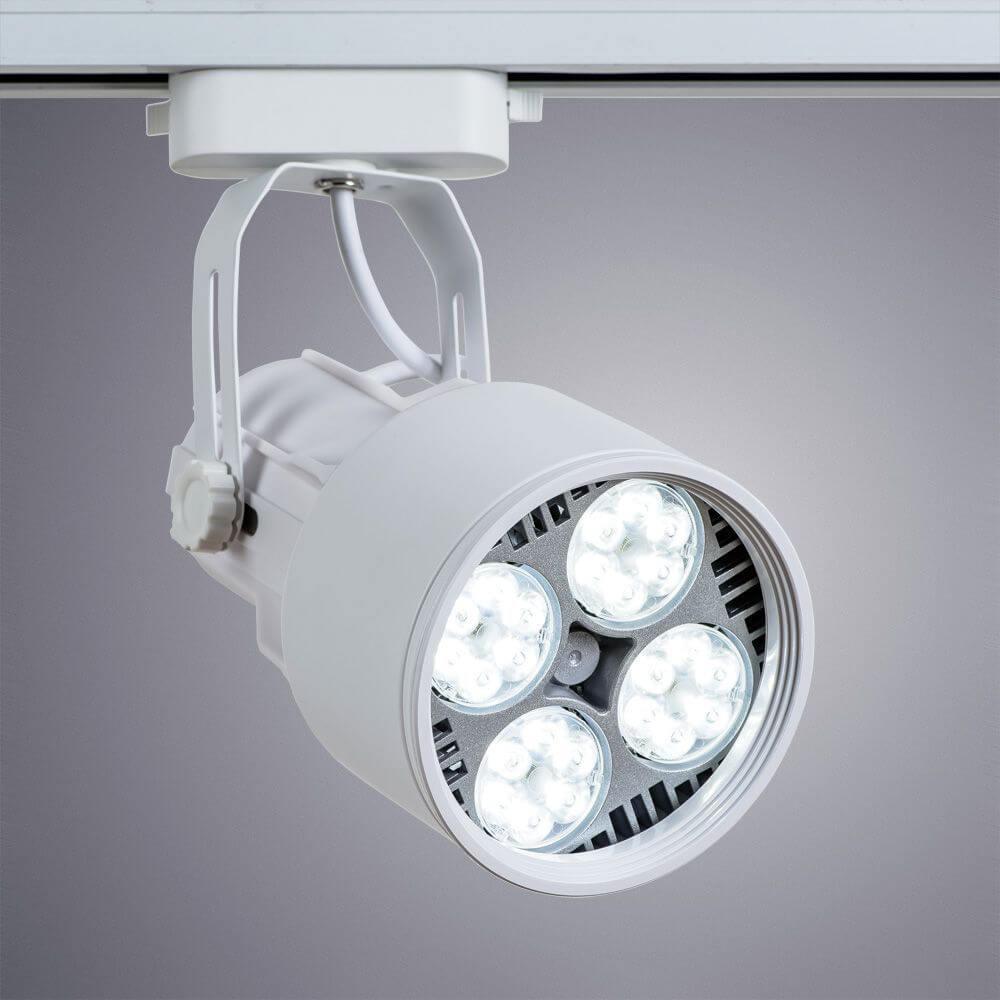 Трековый светильник Arte Lamp A6252PL-1WH - Elektrostandard.net Трековый светильник Arte Lamp A6252PL-1WH