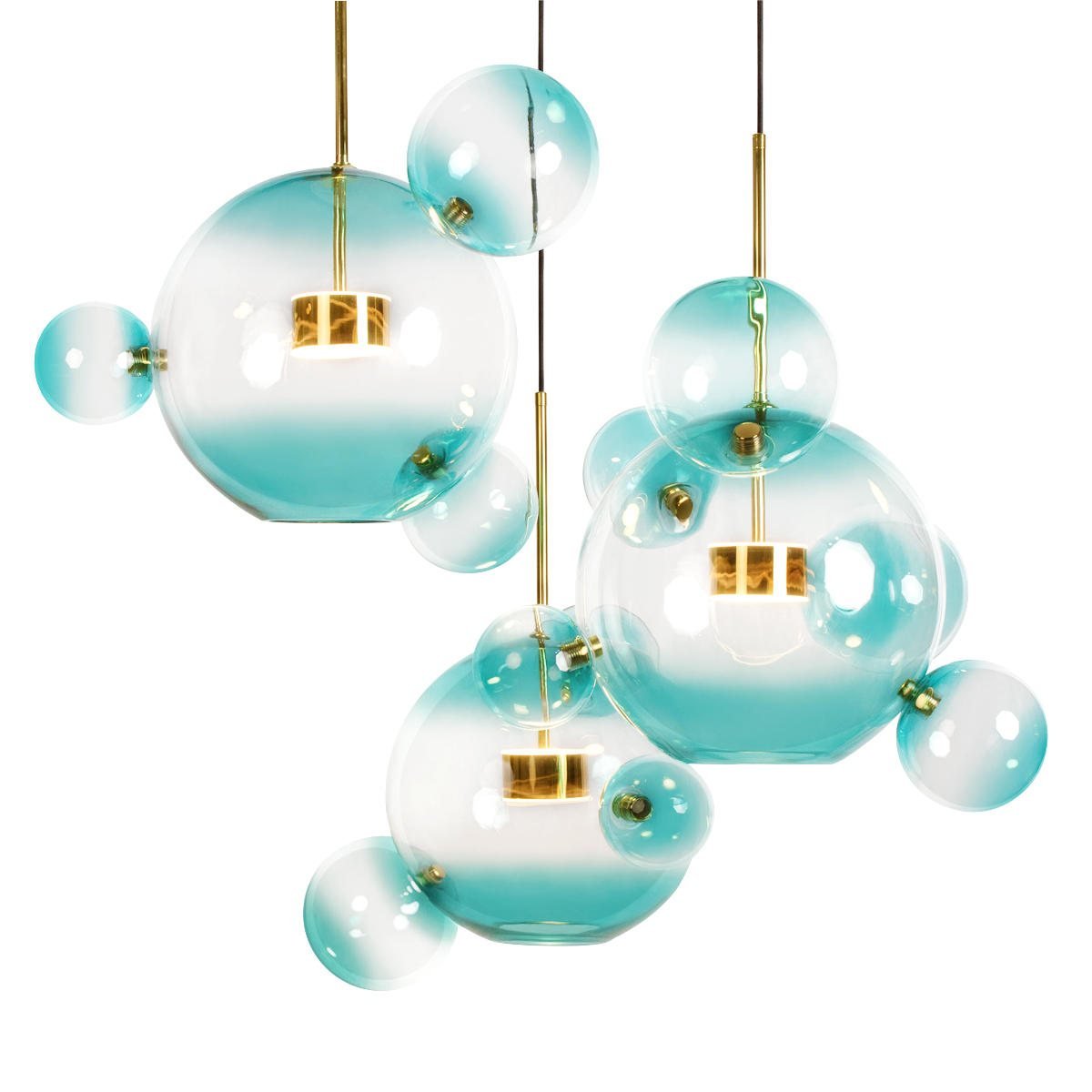 Подвесная люстра Loft IT Bolle 2027-D3 Blue