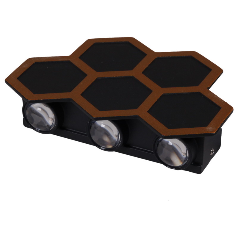 Архитектурный светильник Reluce 86222-9.2-005U LED5*1W BK+GD