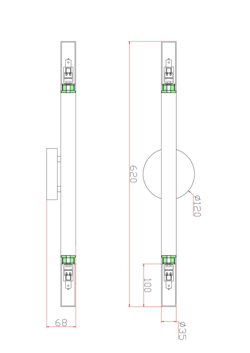 Настенный светильник Freya Match FR6109WL-02G