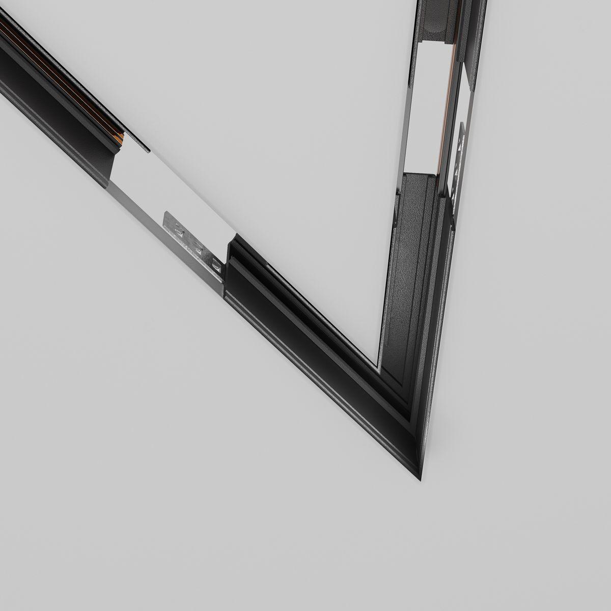 Коннектор L-образный  Maytoni Technica Exility Busbur TRA034CLS-42B