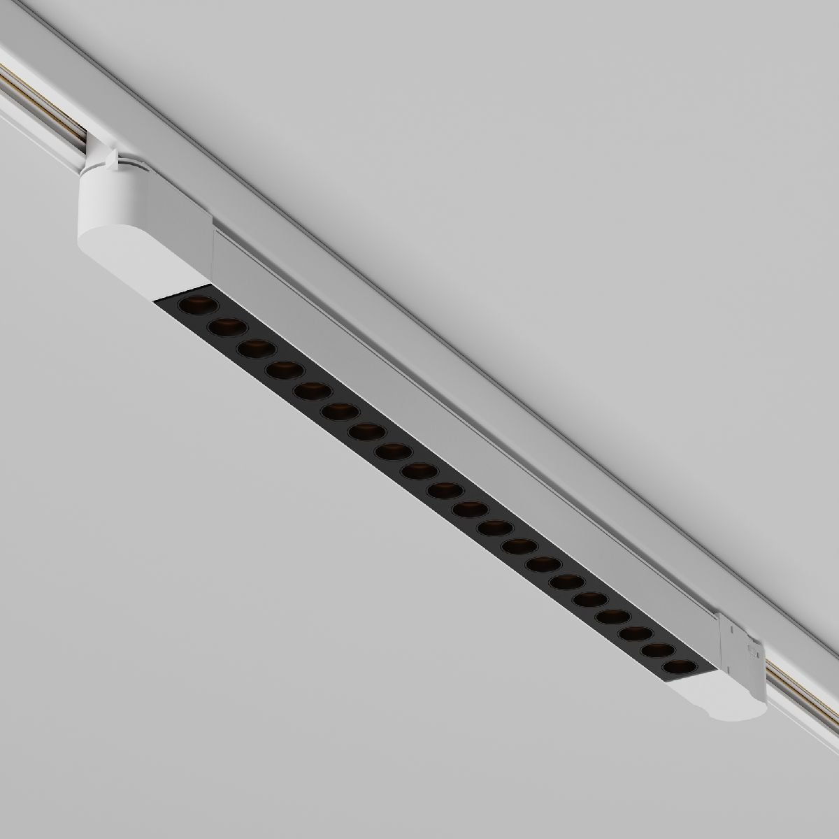 Трековый трехфазный светильник Maytoni Points TR195-3-20W2.7K-M-W