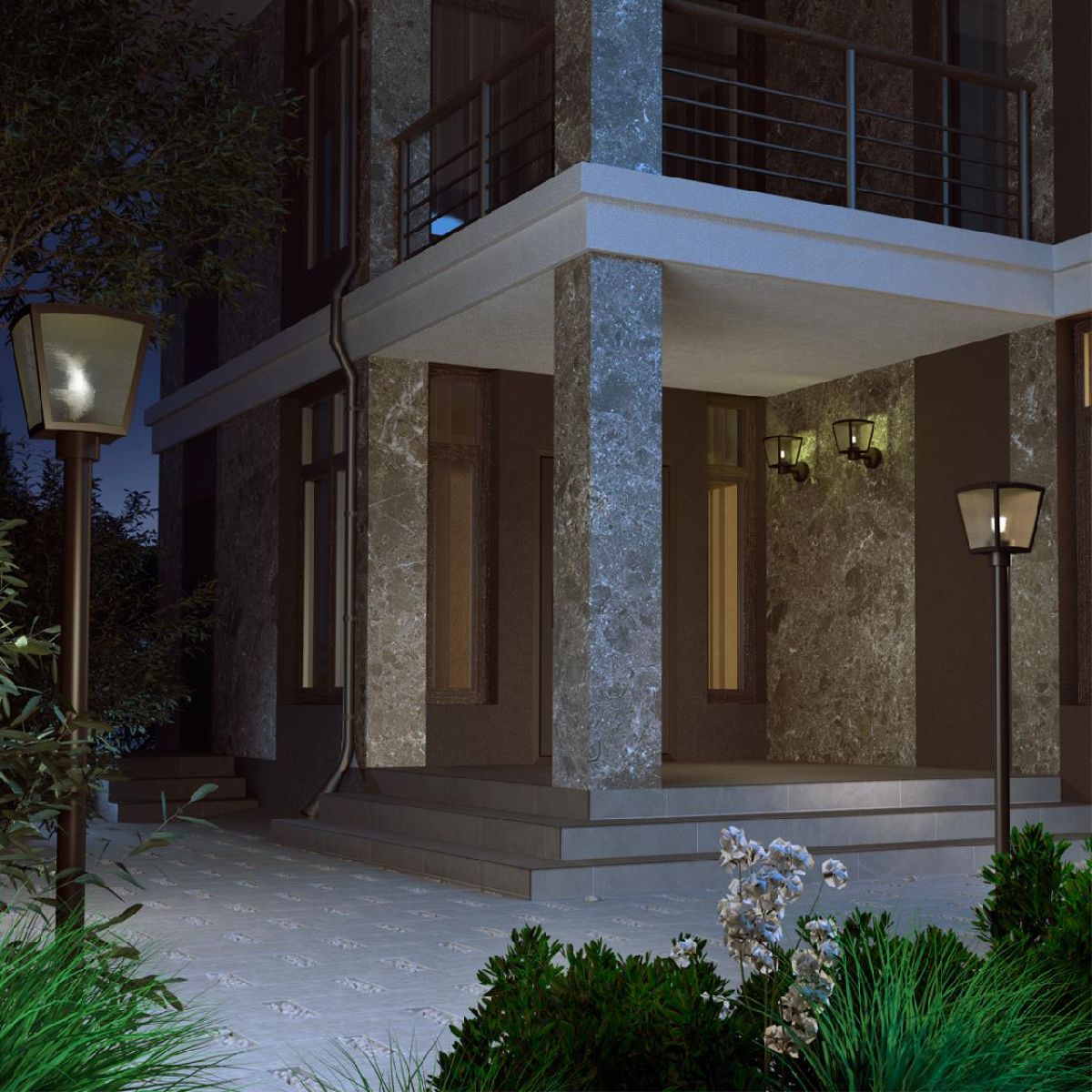 Ландшафтный светильник Novotech Park 370944