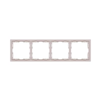 Рамка 4-постовая, кашемир матовый Kollinger Eclipse EC4CM