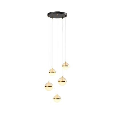 Каскадная люстра Maytoni Area MOD295PL-L60BBS3K