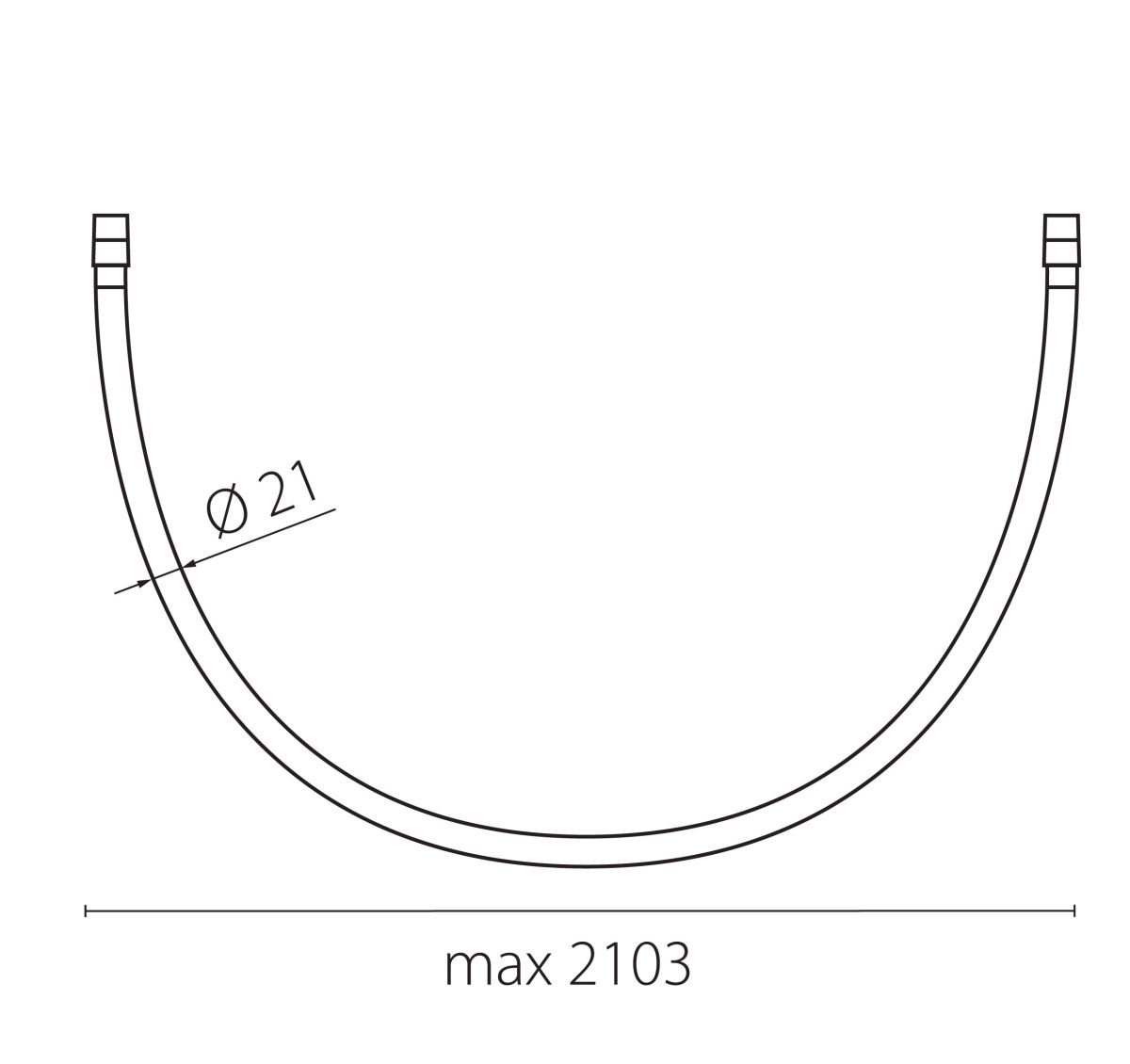 Трековый однофазный гибкий светильник Lightstar Due Hermes 270747