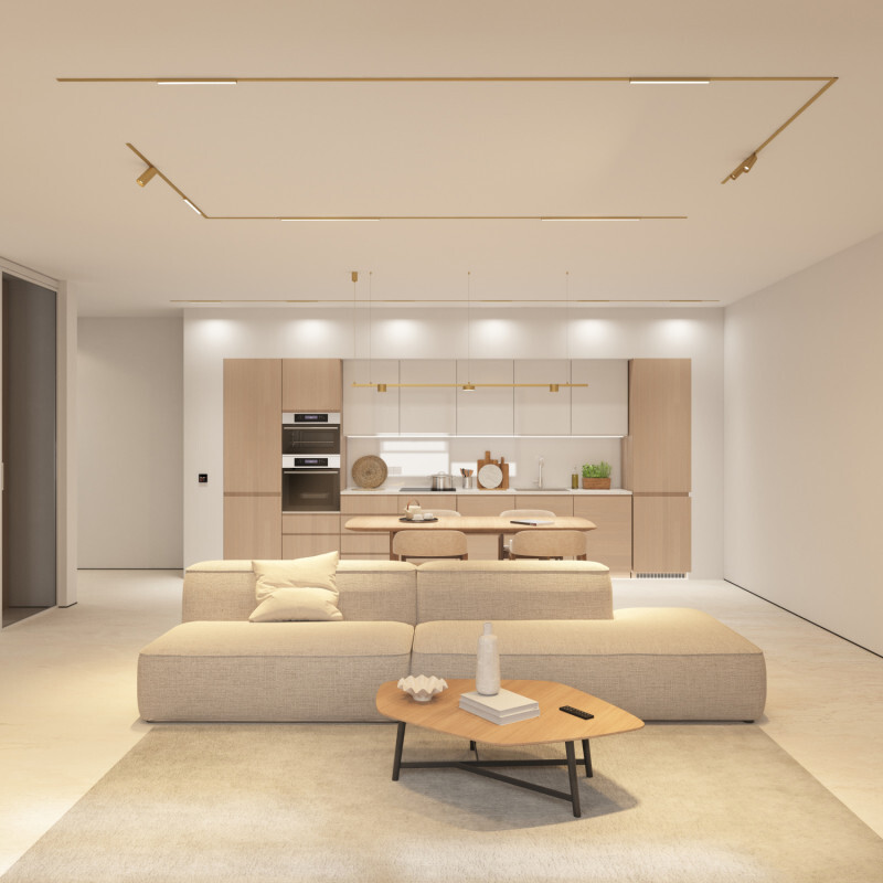 Трековый магнитный светильник Denkirs Shine Spot Zigbee DK5940-SB