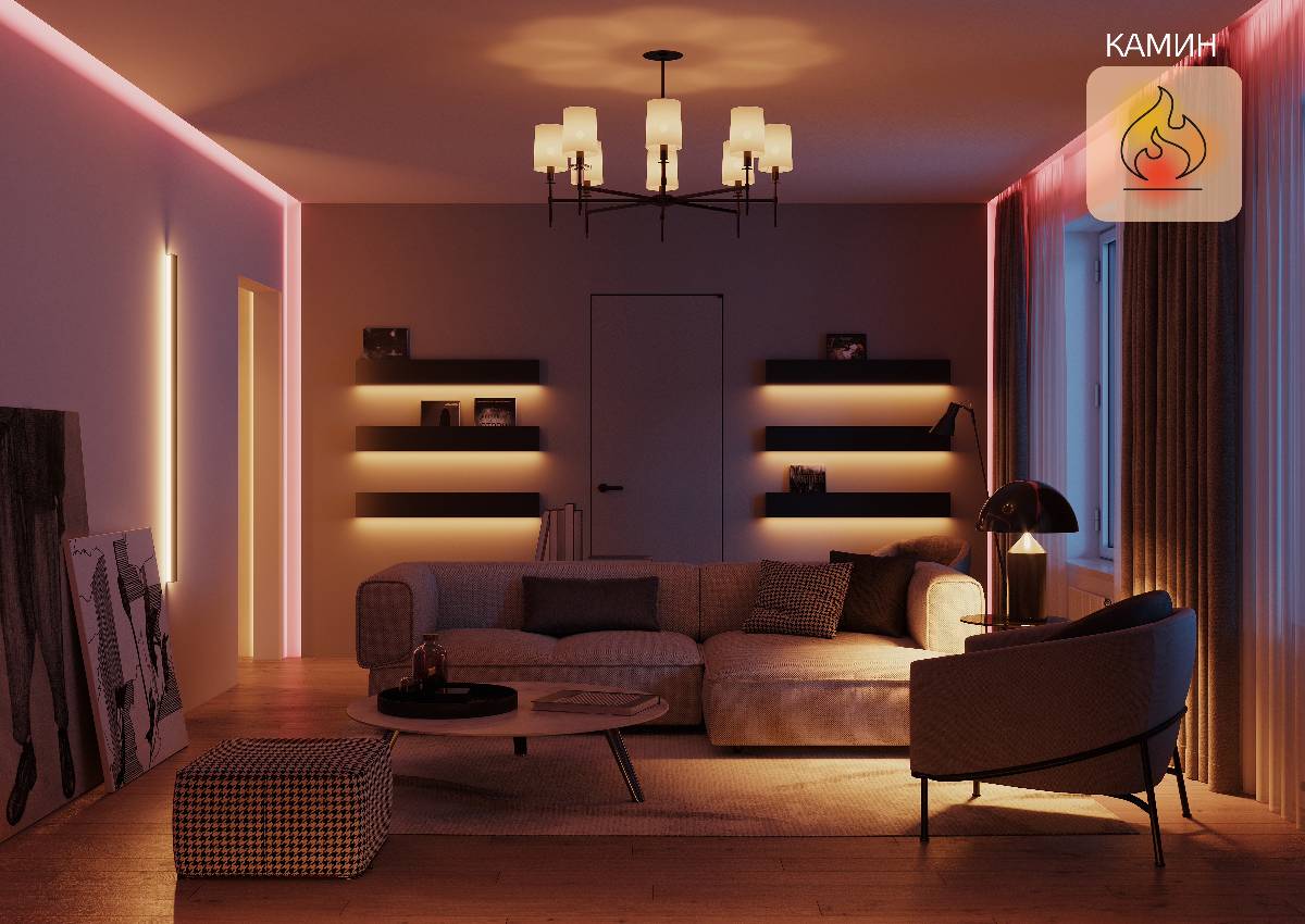 Лампа светодиодная диммируемая Gauss E27 10W 2700-6500K RGBW матовая 1180112