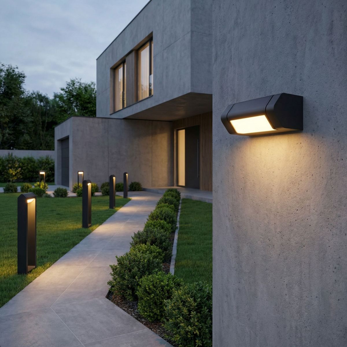 Уличный настенный светильник Elektrostandard DORS 35163/D черный 4690389219306 a072077