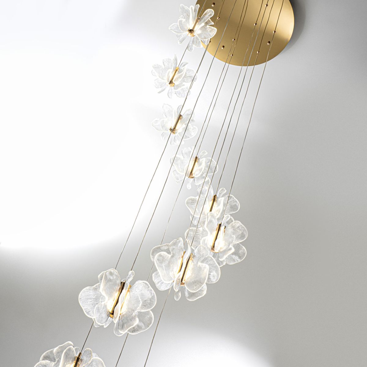 Каскадная люстра Modelux ML.6222.600 CP