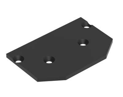 Заглушка для магнитного шинопровода (2 шт.) Crystal lux UX5 CLT 0.236 06 BL