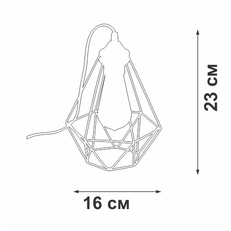 Настольная лампа Vitaluce V2803-1/1L