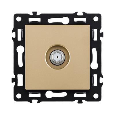 Розетка TV, золотой Kollinger Asthetik AS-020GD