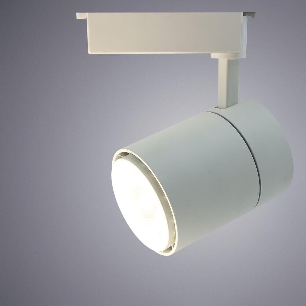 Трековый светодиодный светильник Arte Lamp Attento A5750PL-1WH - Elektrostandard.net Трековый светодиодный светильник Arte Lamp Attento A5750PL-1WH