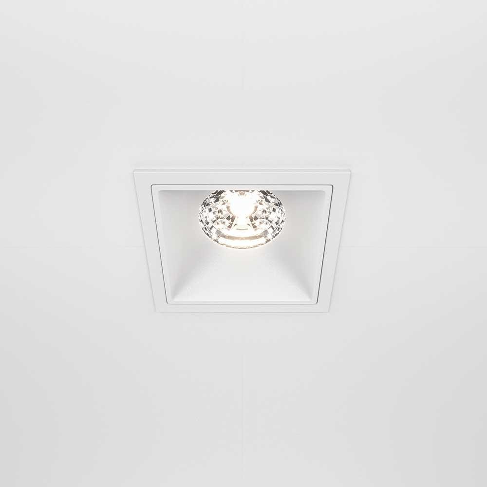 Встраиваемый светильник Maytoni Alfa LED DL043-01-15W4K-D-SQ-W