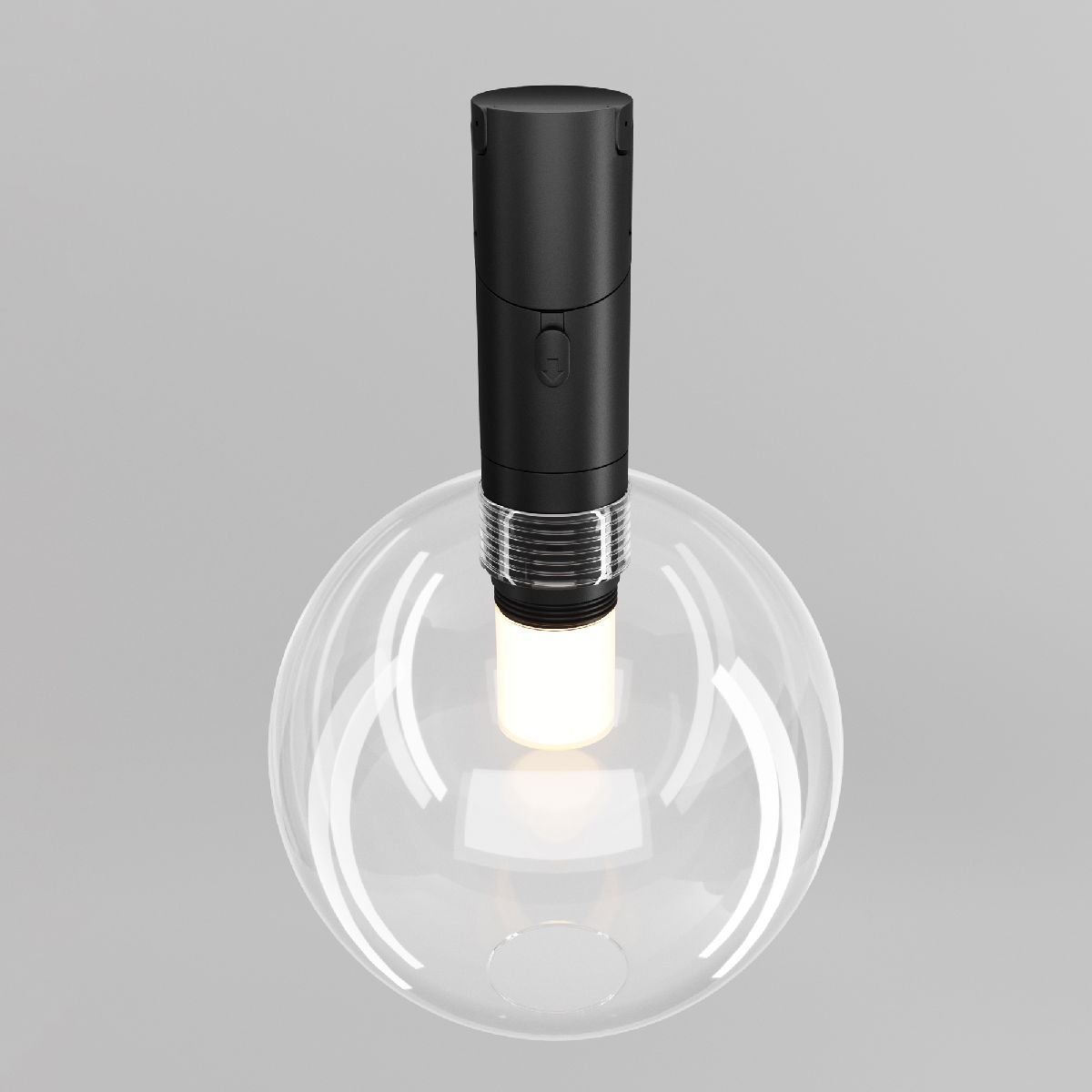 Трековый магнитный светильник Maytoni Bubble TR205-1-3W3K-B