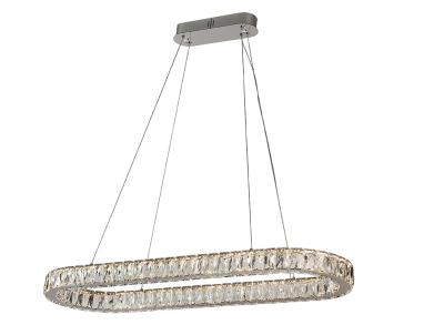 Подвесная люстра Newport 8580/90 C oval chrome М0071380