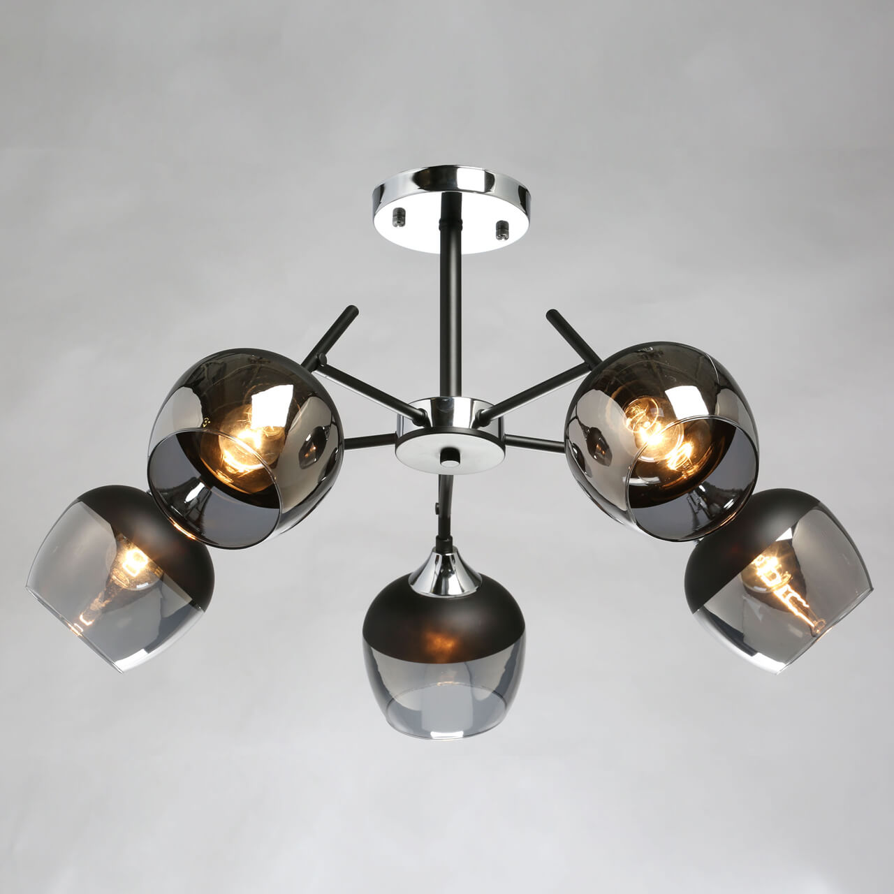 Люстра на штанге De Markt City Альфа 324016605