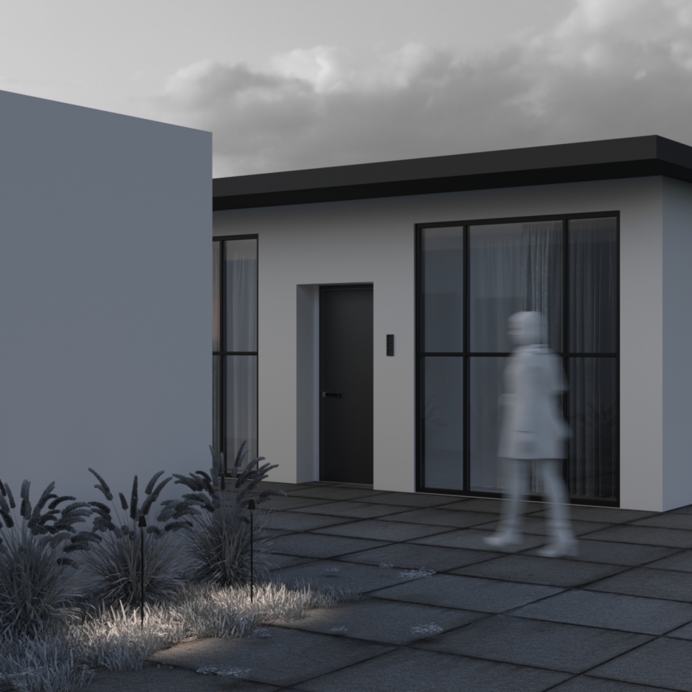 Ландшафтный светильник Maytoni Cane O504FL-L1B3K1