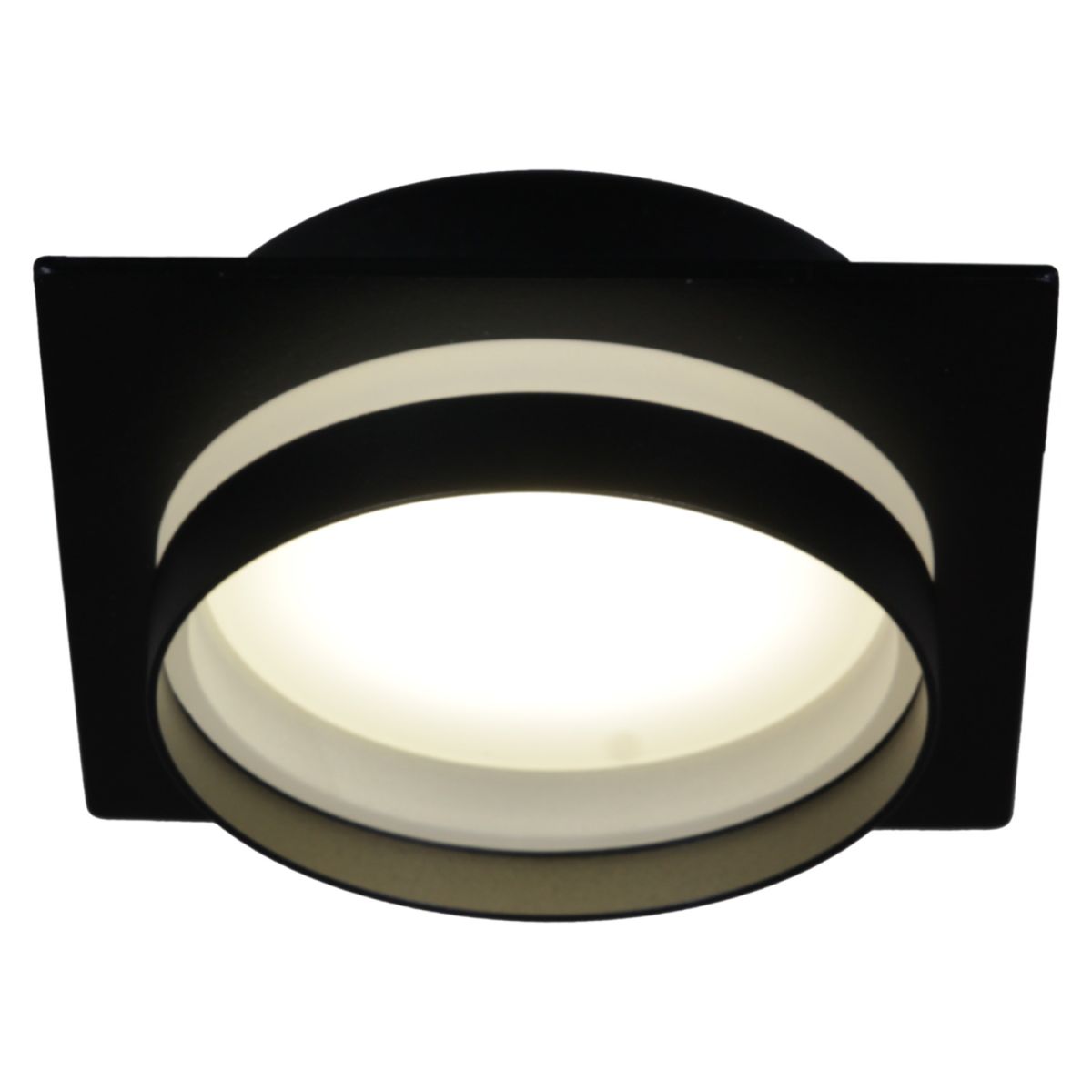 Встраиваемый светильник Reluce 53025-9.0-001LD GX53 BK