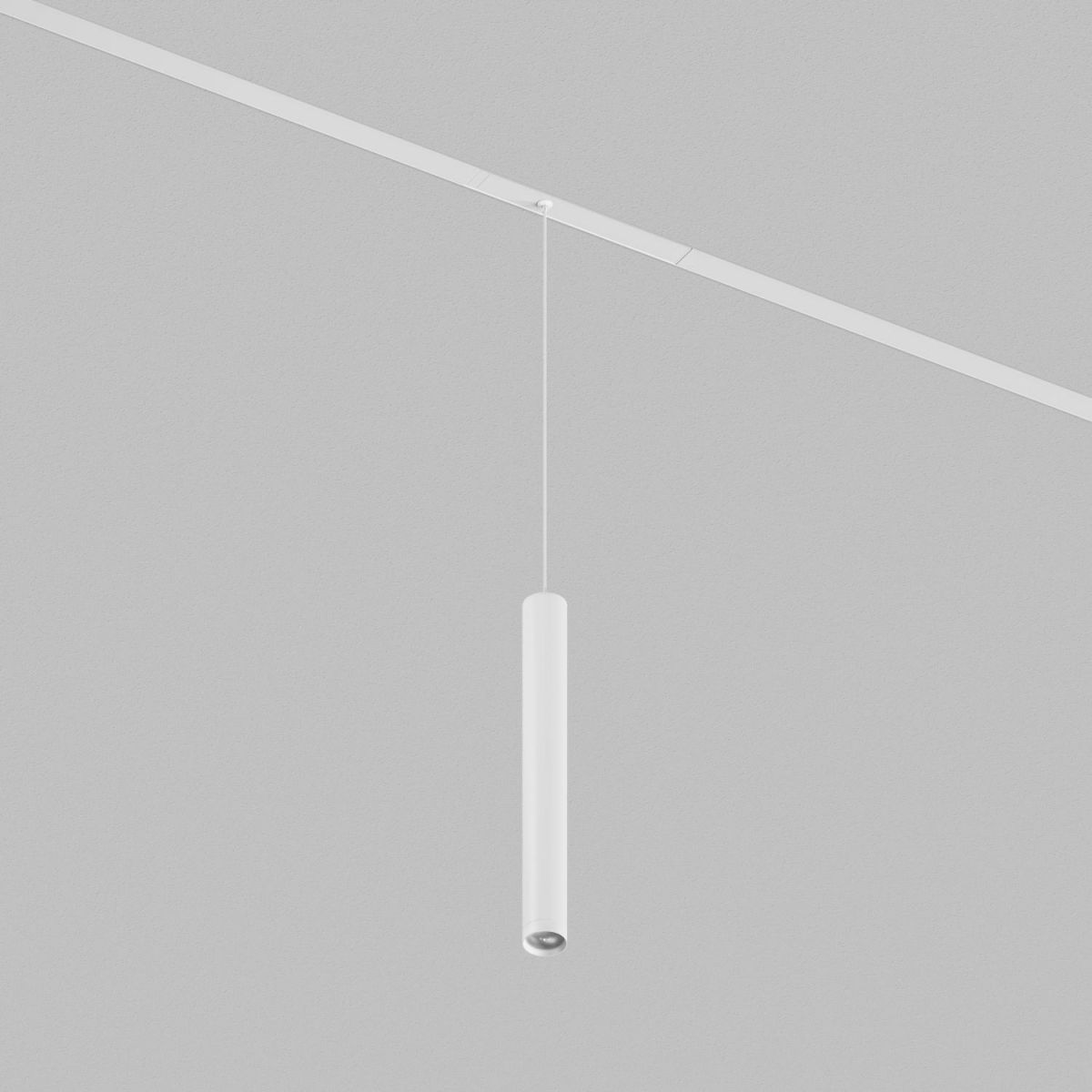 Трековый однофазный светильник Denkirs Simple Spot DK8208-WH