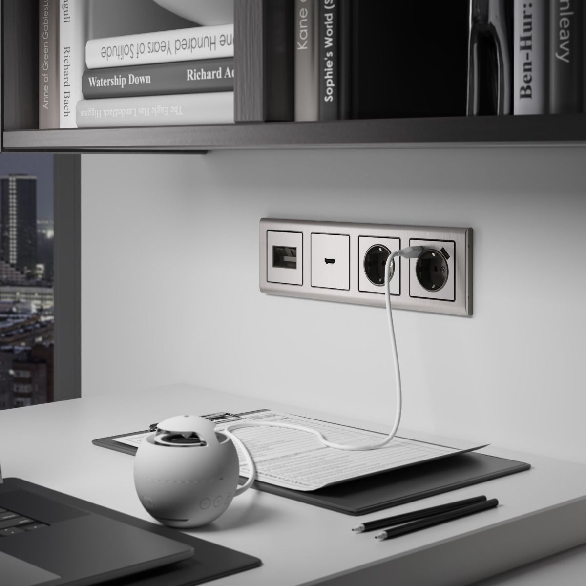 Накладка для розетки HDMI Werkel W1196002 4690389158322 a051083