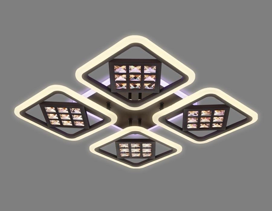 Потолочная светодиодная люстра Ambrella light Ice FA287