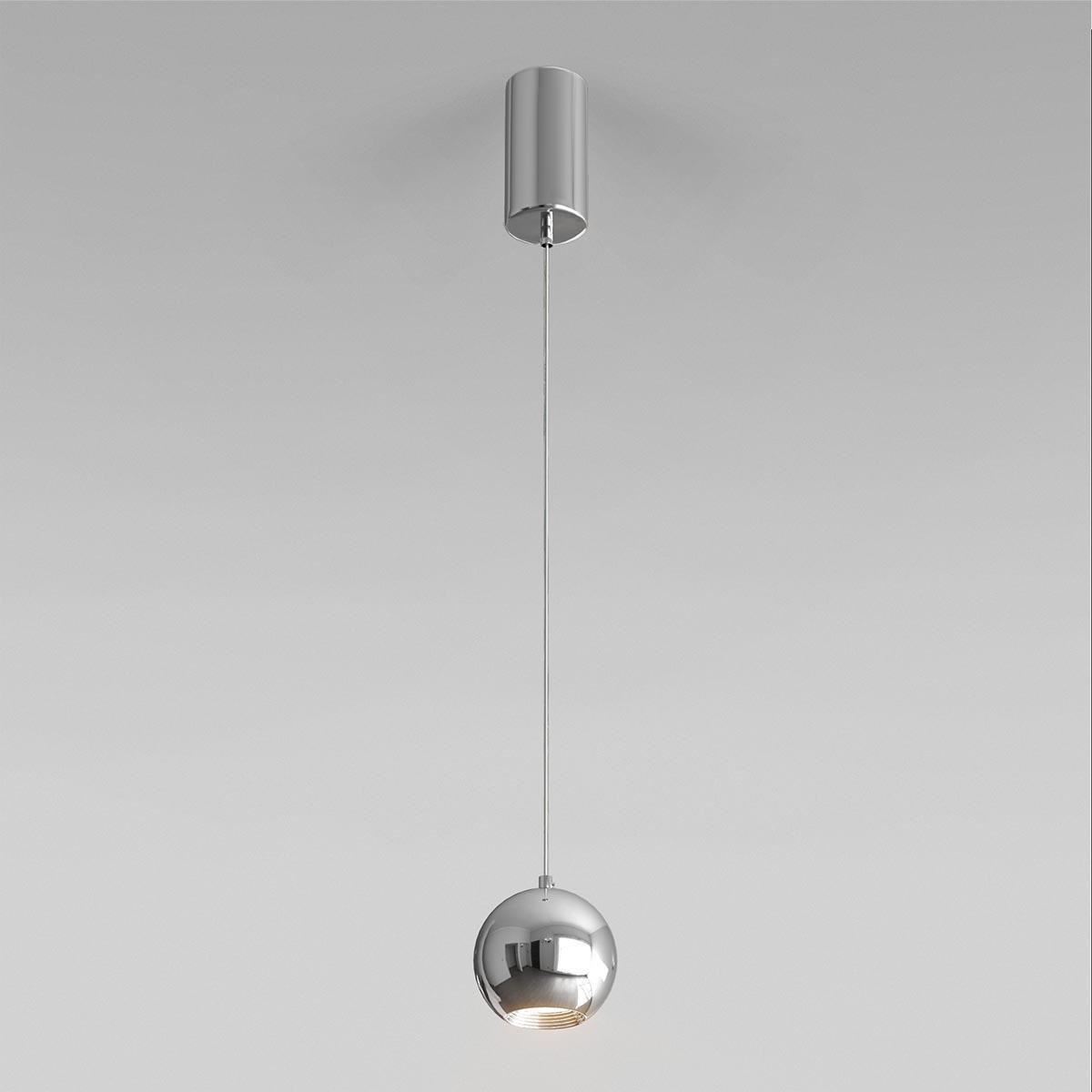 Подвесной светодиодный светильник Elektrostandard Giro 50215/1 Led хром a055675
