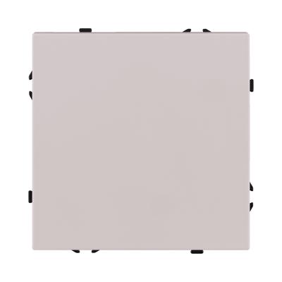 Выключатель кнопочный 1-клавишный 10А/250В, кашемир матовый Kollinger Eclipse EC-006CM