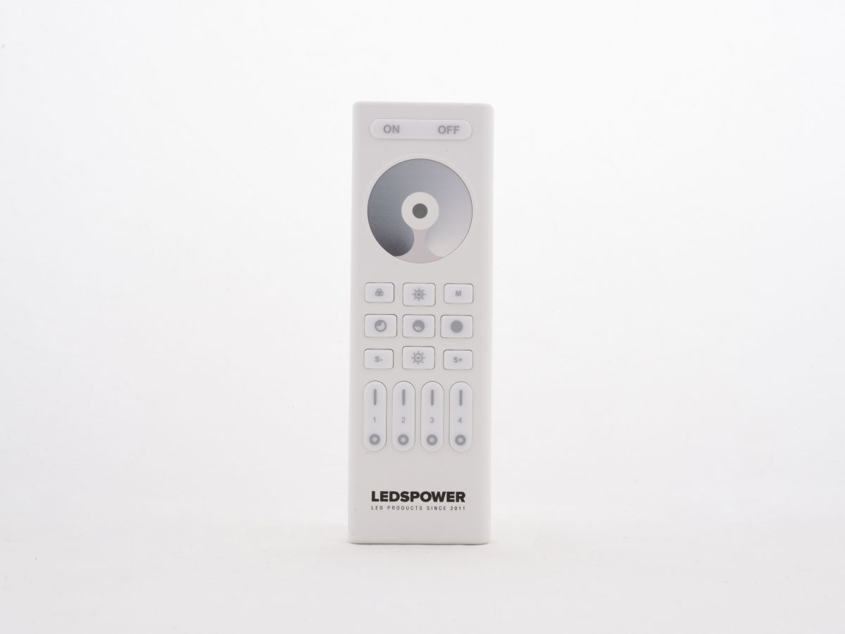 Пульт на 4 зоны LEDS POWER RC01RF белый 006505