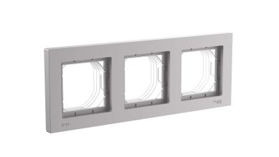 Рамка 3-ая, универсальная Systeme Electric AtlasDesign Aqua Алюминий ATN440303