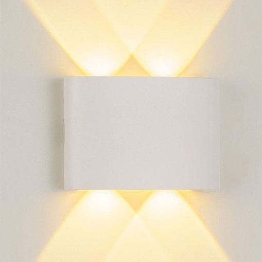 Настенный светодиодный светильник IMEX Cross IL.0014.0001-4 WH