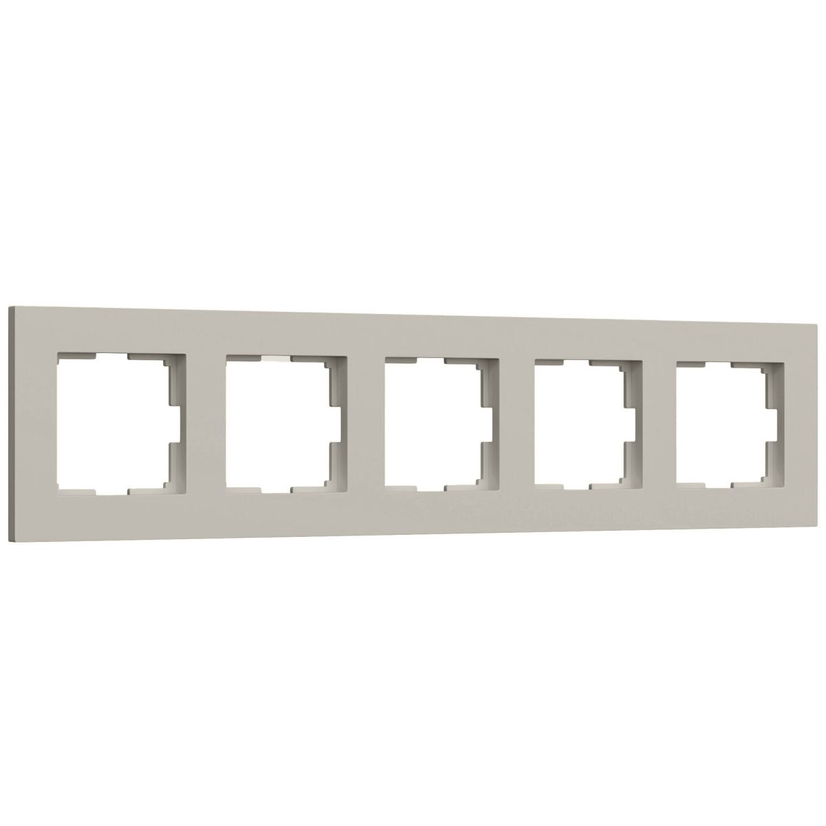 Рамка на 5 постов Werkel Slab (дымчатый софт) W0052917 4690389218477 a071630