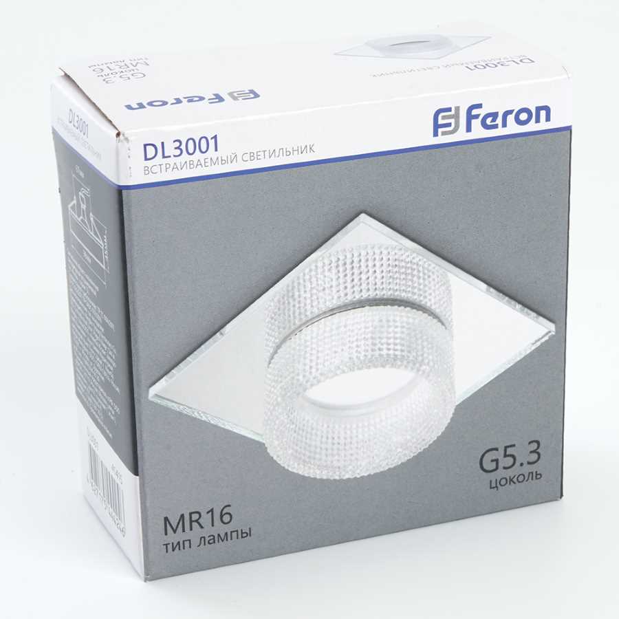 Встраиваемый светильник Feron DL3001 41415