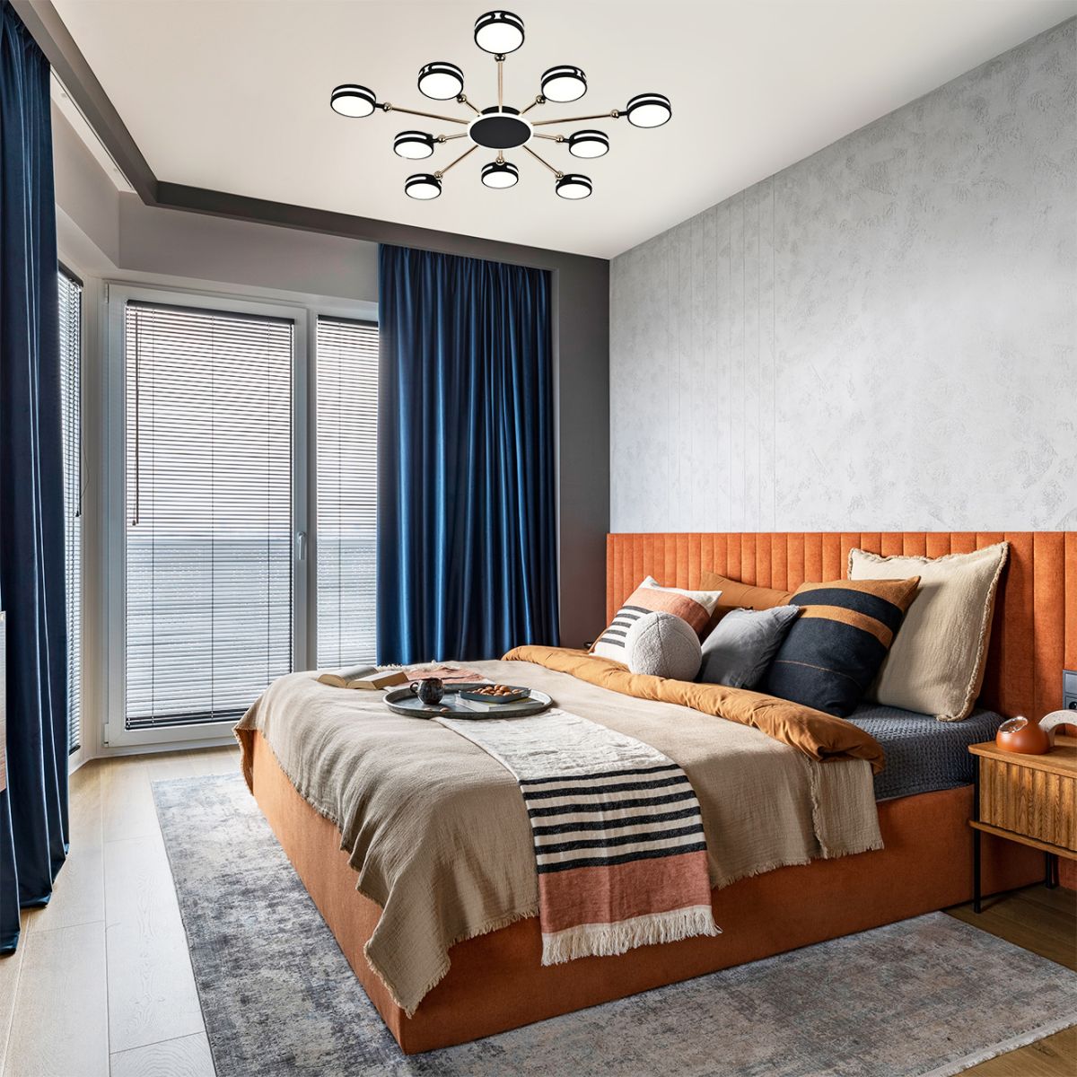 Потолочная люстра Escada Leda 10206/10LED BL
