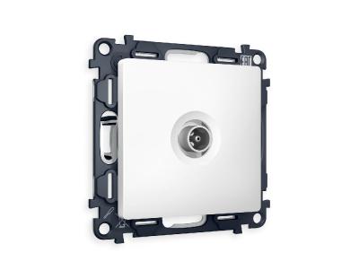 Комплект механизма TV розетки оконечной 50-870 MHz 1dB Ambrella Volt Alfa MA133010
