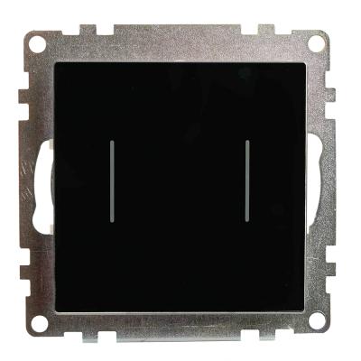 Выключатель 2-клавишный сенсорный (механизм) Stekker Катрин 50273