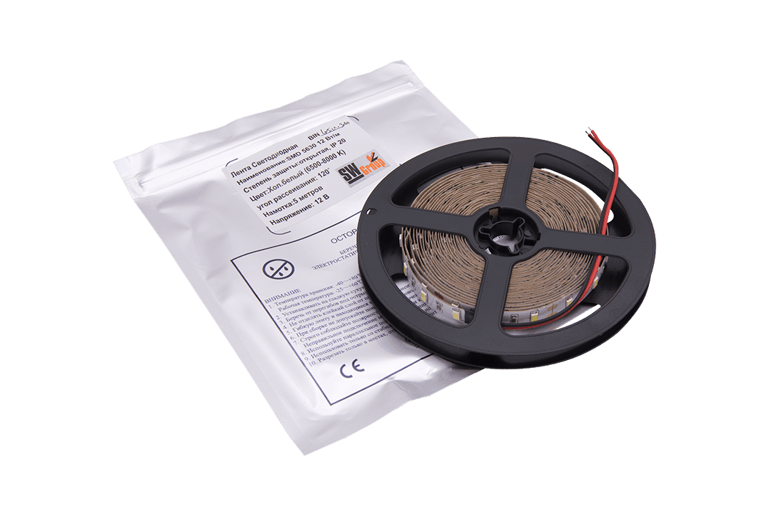 Светодиодная лента SWG SWG660-12-12-W-M 009476