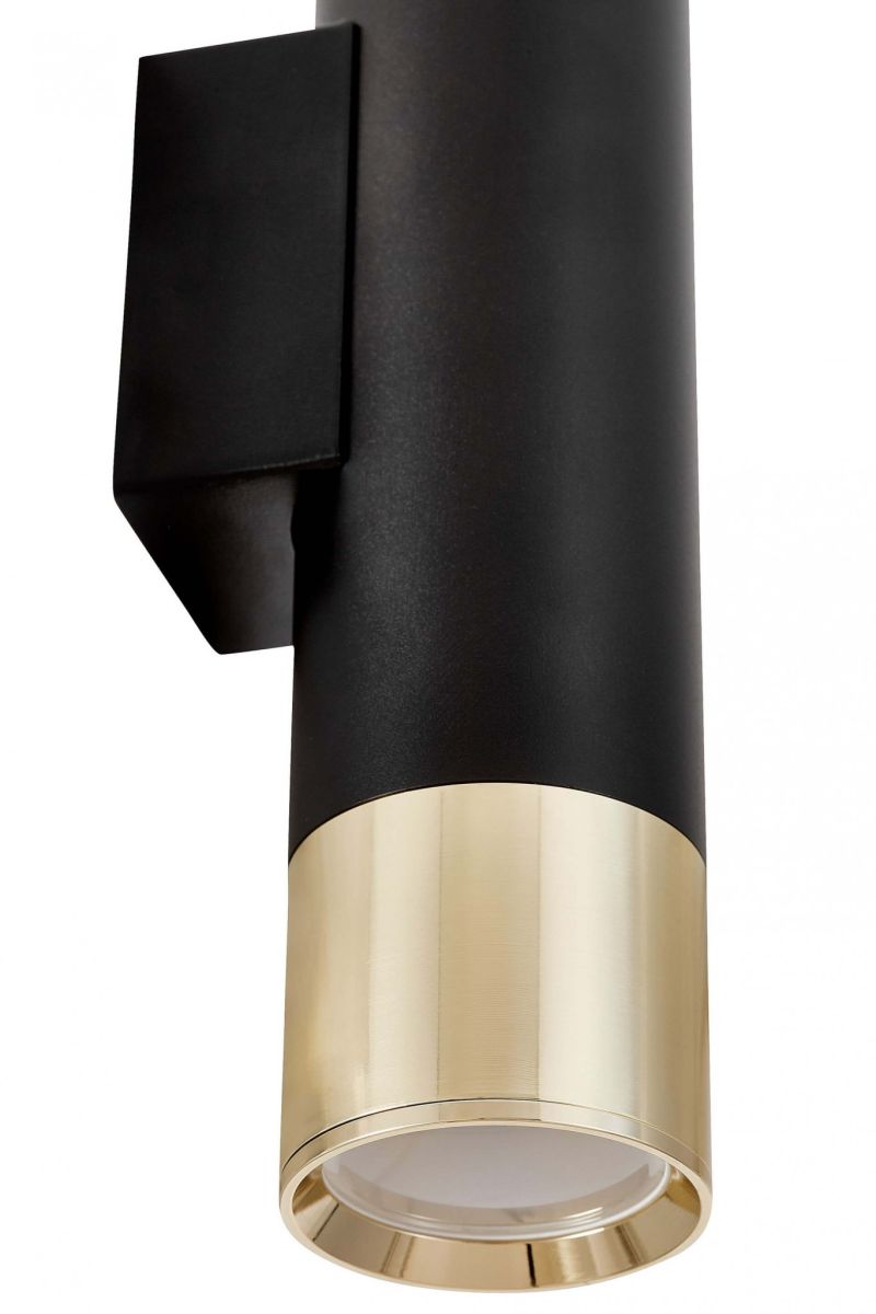 Настенный светильник Lampit Lineo LDW 1101-2 BK+GD