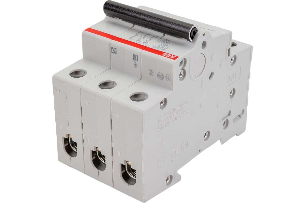 Автоматический выключатель ABB SH203 3-полюсный C63 6кА