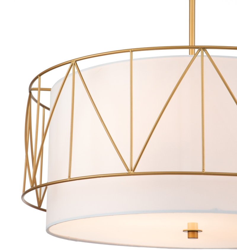 Подвесная люстра Indigo Charme 13016/3P Gold V000274