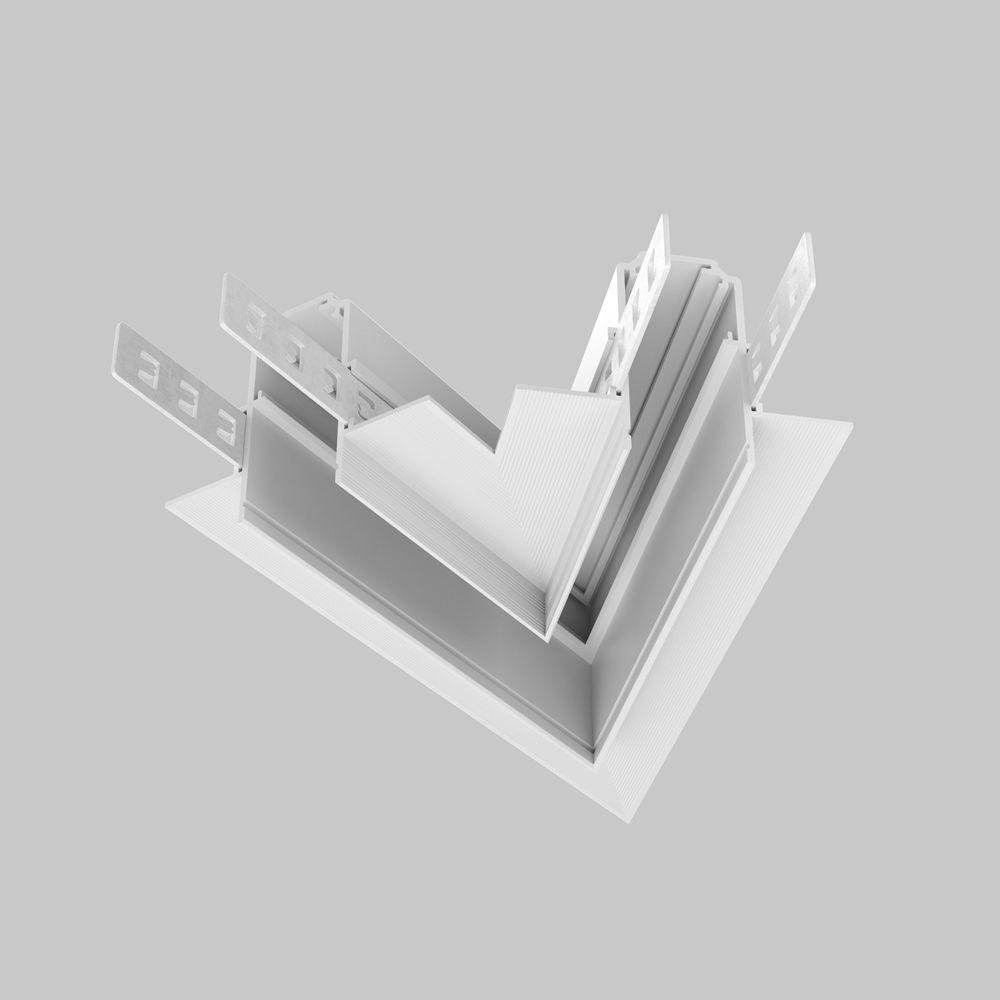 Коннектор L-образный встраиваемый Maytoni Technical Exility TRA034CLS-42W