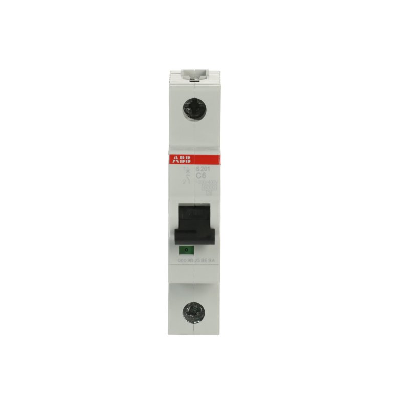 Автоматический выключатель ABB S201 1-полюсный C6 6кА