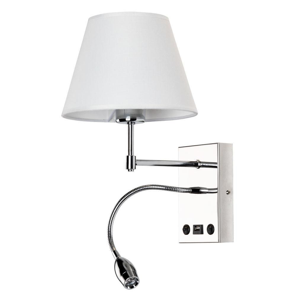 Бра Arte Lamp Elba A2581AP-2CC - Elektrostandard.net Бра Arte Lamp Elba A2581AP-2CC