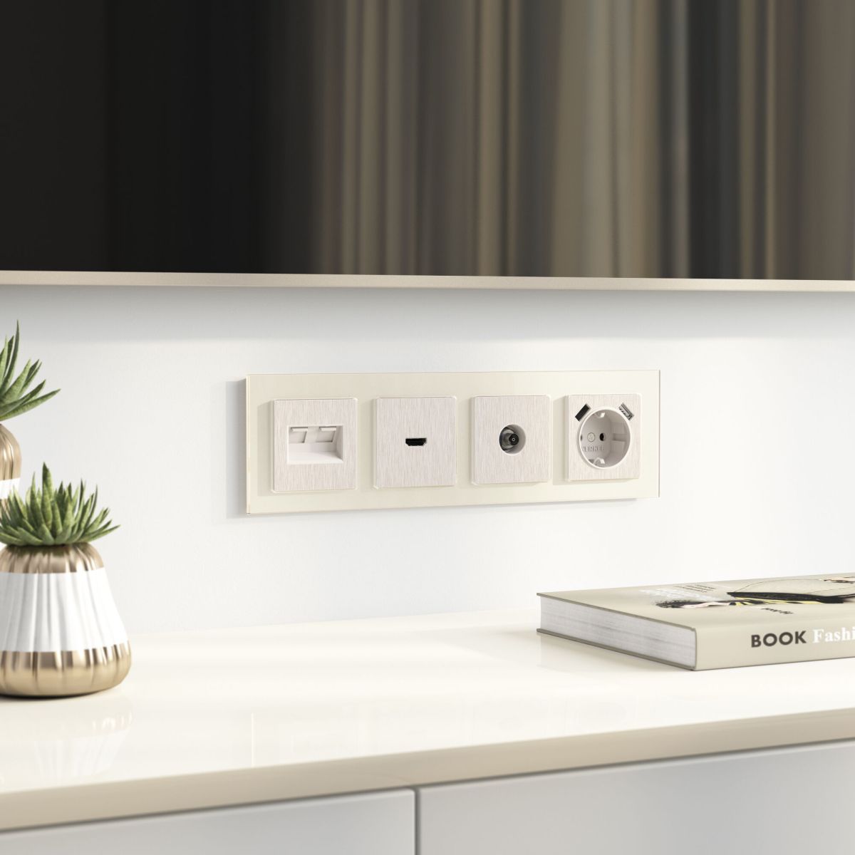 Накладка для розетки HDMI Werkel W1196013 4690389161131 a051180