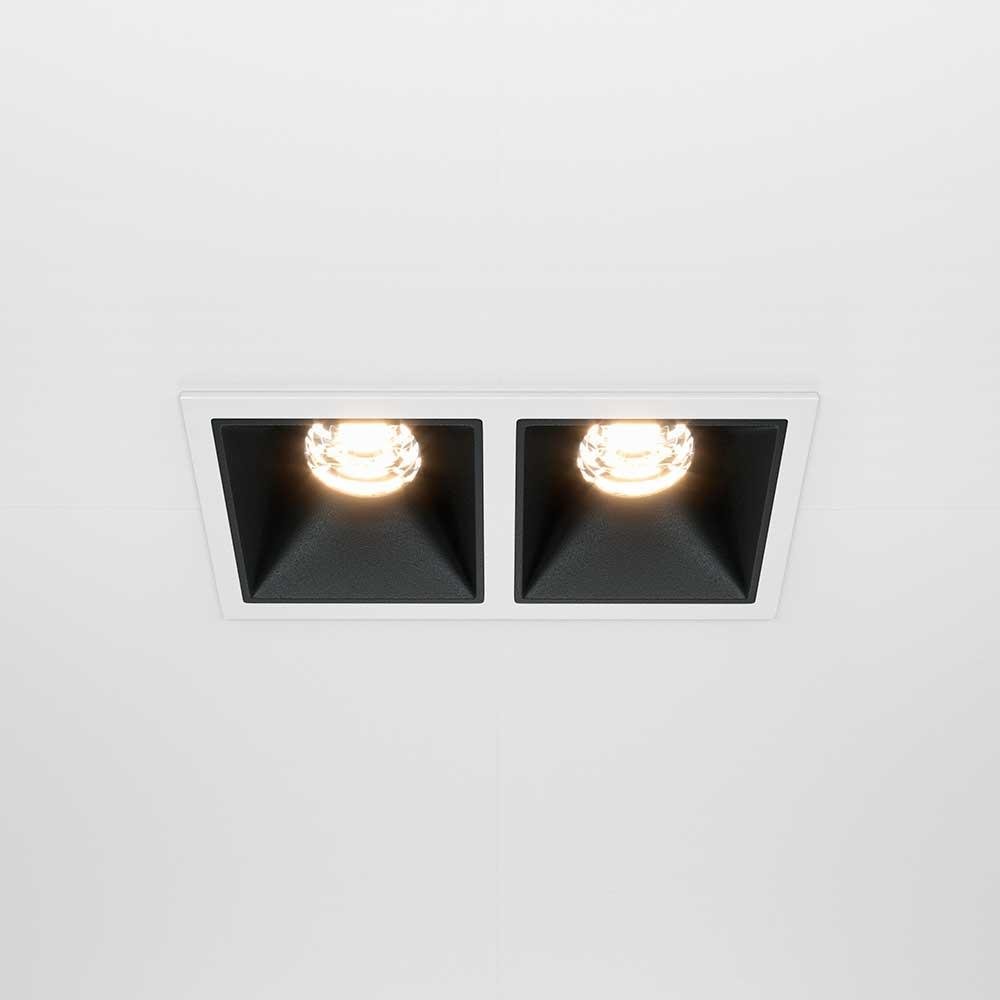 Встраиваемый светильник Maytoni Alfa LED DL043-02-10W3K-D-SQ-WB