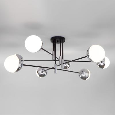 Потолочная люстра Eurosvet Nuvola 70129/8 хром Smart a057082