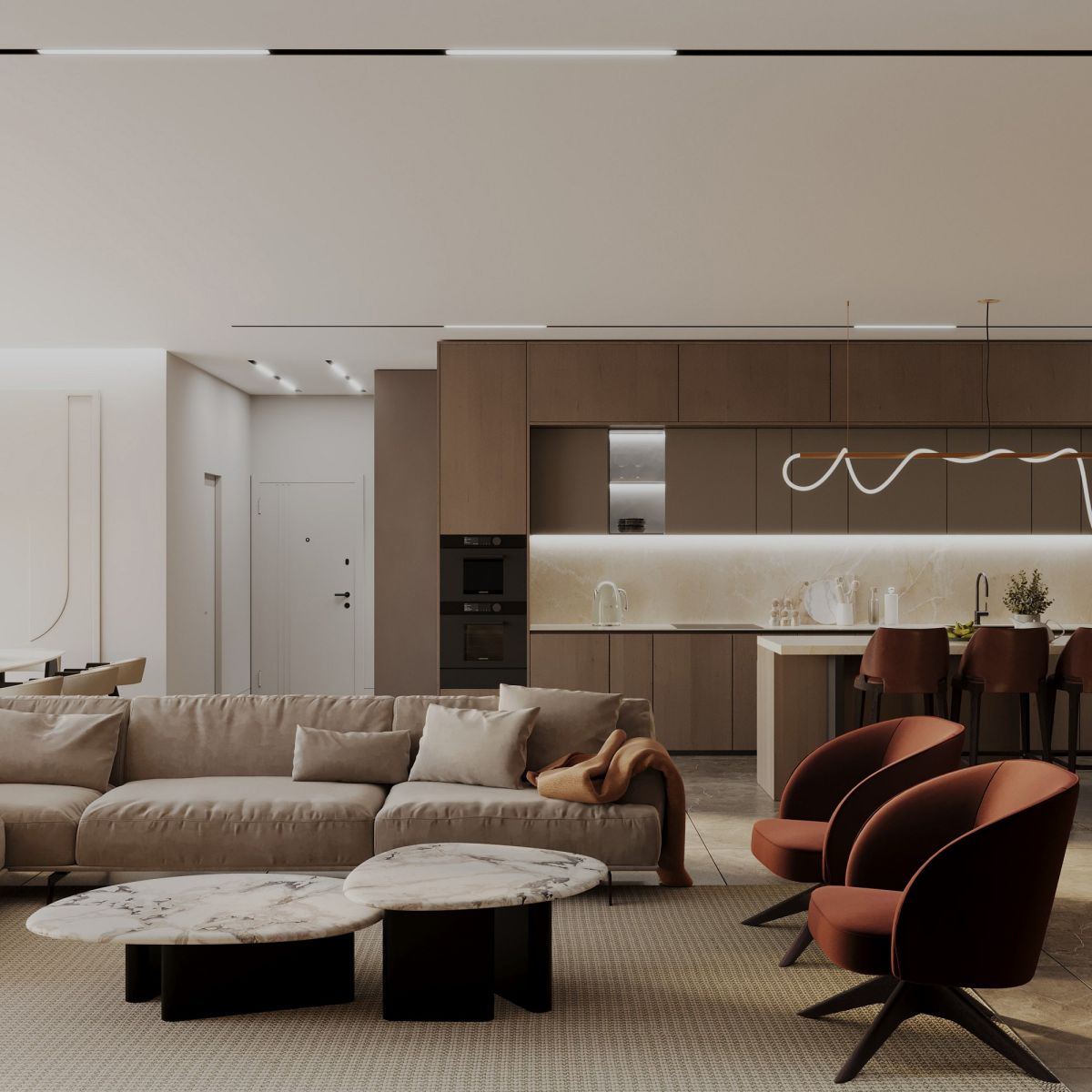 Трековый магнитный светильник Hesby Lighting ElDeko HSBL_0080